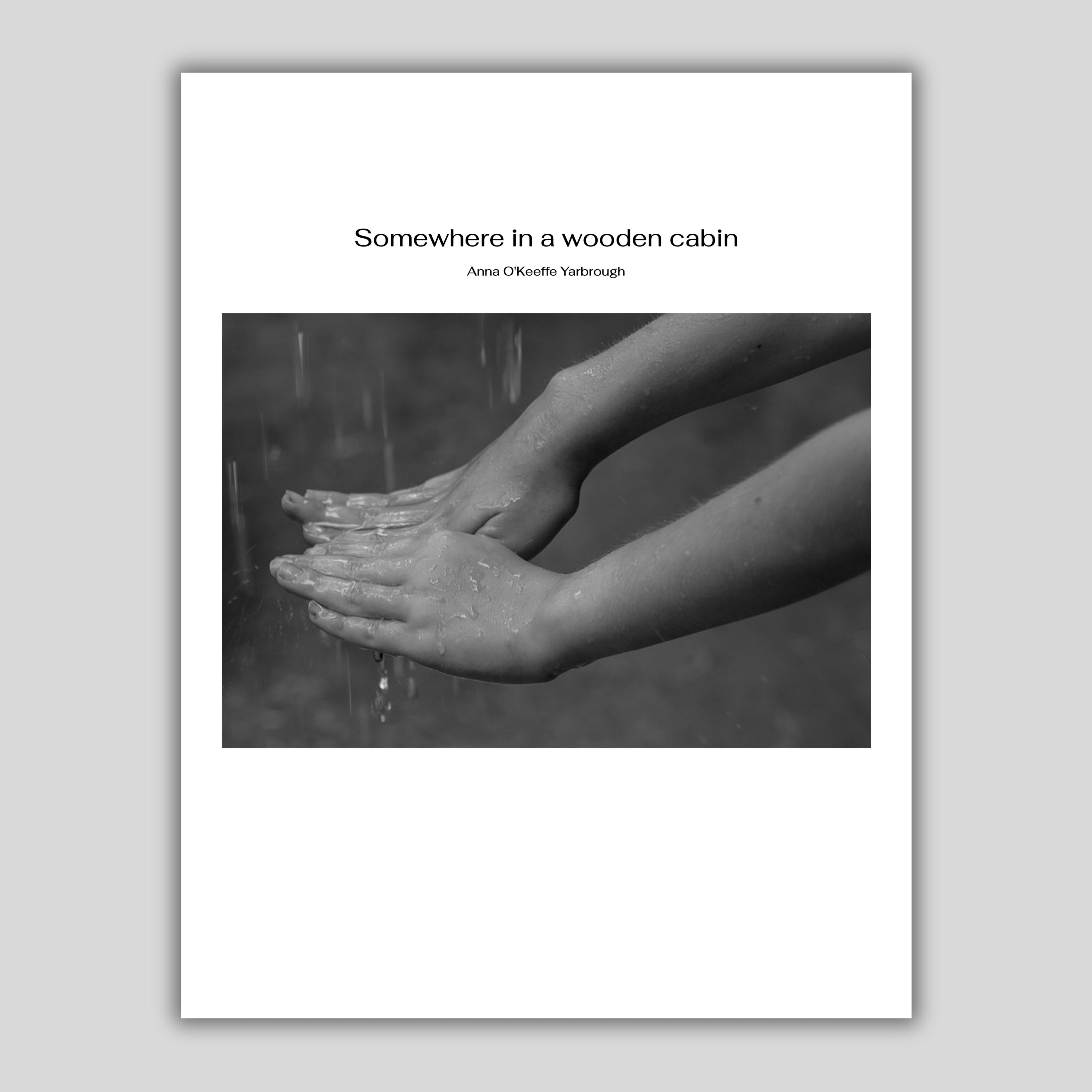 Somewhere in a wooden cabin - Sheet Music for Piano