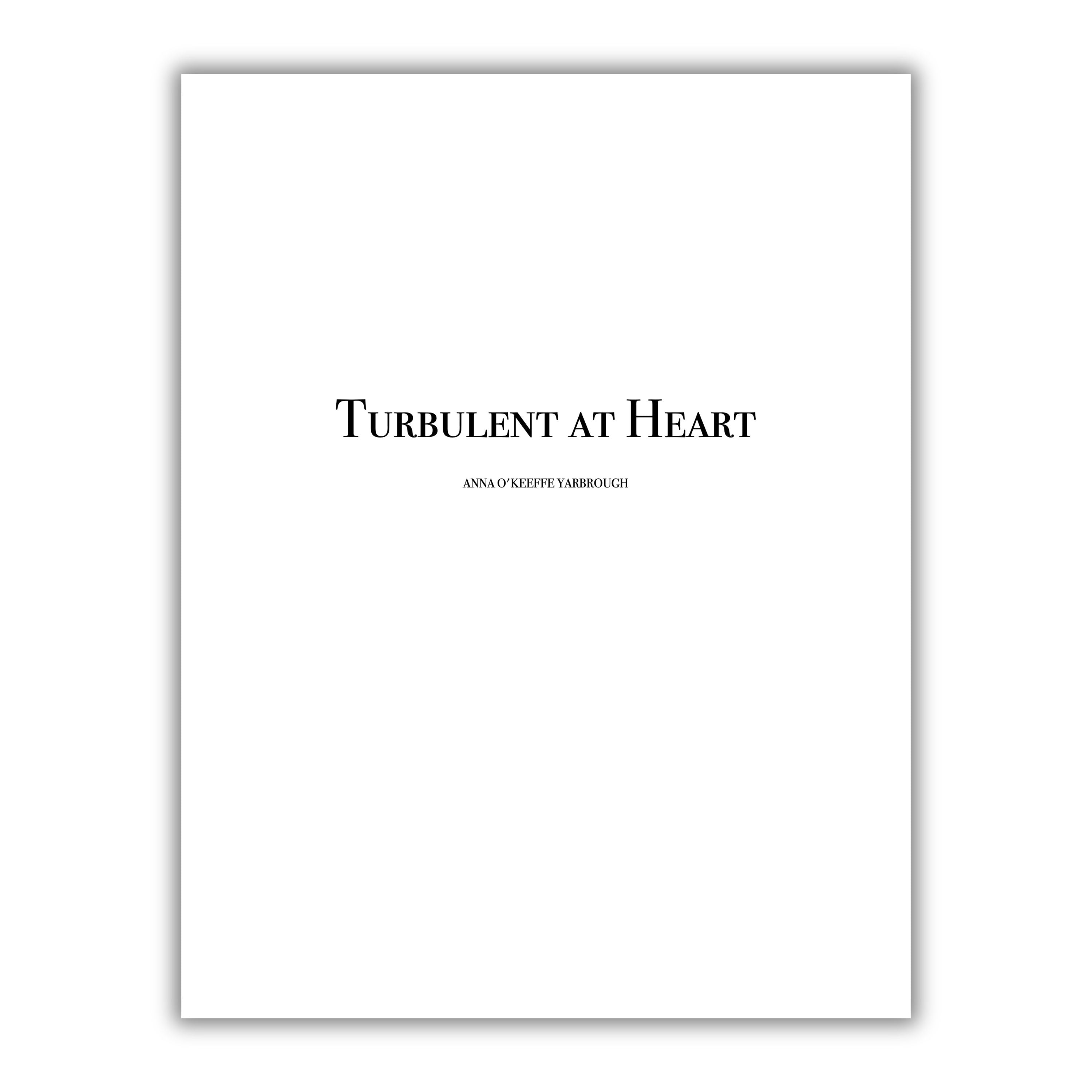 Turbulent at Heart - Sheet Music for Piano